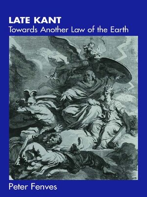 cover image of Late Kant
